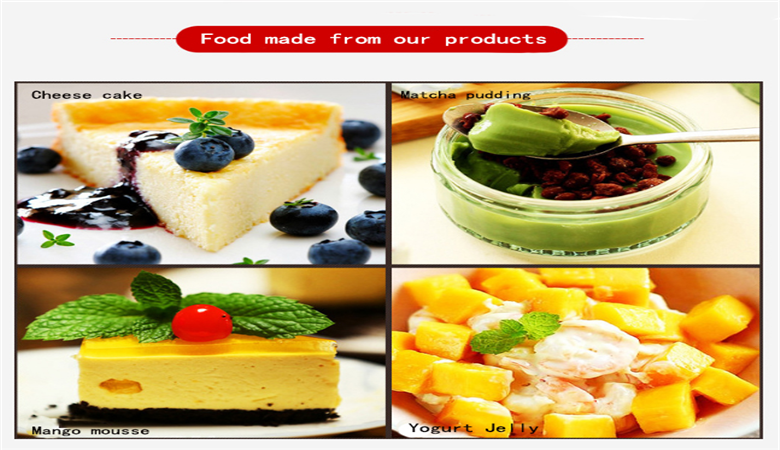 The use of edible gelatin in different applications