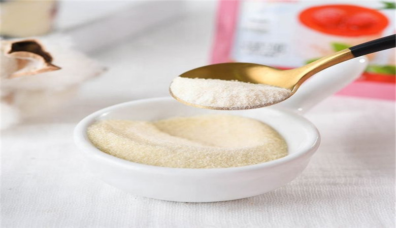 Beef gelatin in food industry