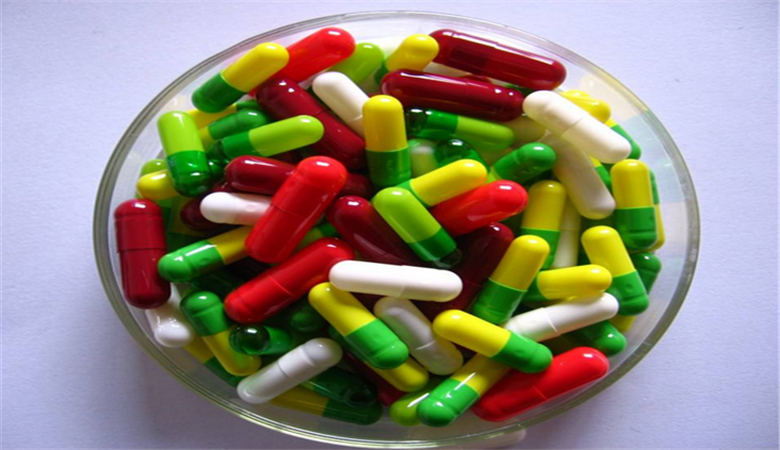 multicolor hard empty capsule
